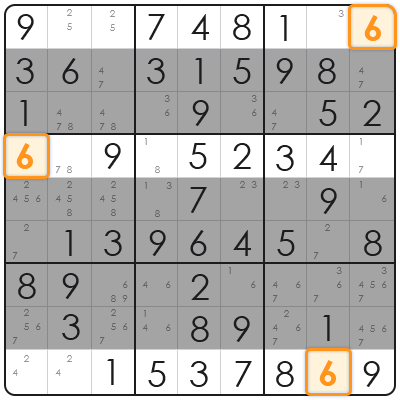 advanced sudoku technique